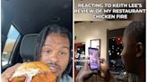 A restaurant owner rallied his staff and said 'it doesn't matter' after TikTok star Keith Lee gave the hot-chicken shop a low review