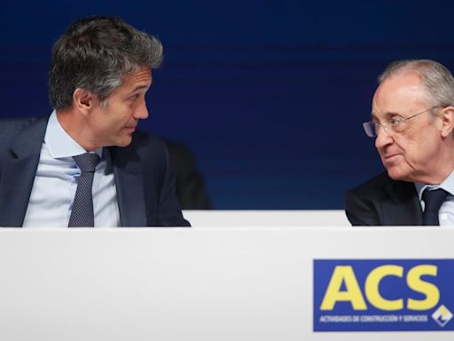 Florentino Pérez descarta en la junta de ACS “cosas como fusiones o la salida a Bolsa en Nueva York”