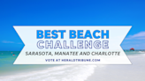 Vote now for best beach in Sarasota, Bradenton, Venice area. Polls close 2 p.m. Thursday 3/23