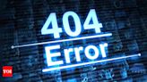 What is a 404 error? Check the steps to resolve, identification, fixing the errors and more | - Times of India