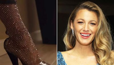 Blake Lively Reveals She 'Loaned' Her 'Real-Life' Sparkly Boots to Her 'It Ends with Us' Character