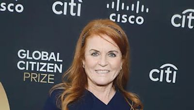 Sarah Ferguson steps out for awards in New York