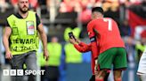 Euro 2024: Roberto Martinez 'concerned' as pitch invaders seek Cristiano Ronaldo selfies