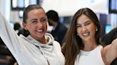 Dumped Love Island stars Jess and Emma land at Manchester airport