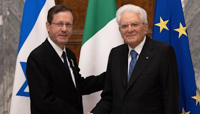 Mattarella y Herzog hablan en Roma de la tregua con Hamás y la solución de dos Estados