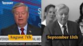 Sen. Lindsey Graham (R-SC) flip-flops from saying states should regulate abortions to saying fed. government should.