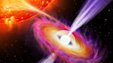 'Vampire' neutron star blasts are related to jets traveling at near-light speeds