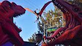 Fexco Jurassic: visitantes viven la adrenalina en la tirolesa “alada”