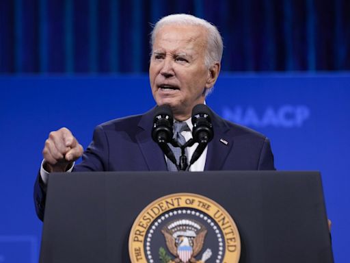 Biden pushes party unity as he resists calls to step aside, says he'll return to campaign next week