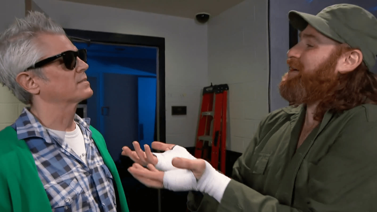 Video: Johnny Knoxville Crashes WWE Star Sami Zayn's Netflix Comedy Special - Wrestling Inc.