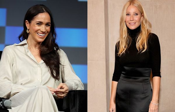 Meghan Markle in Giuliva Heritage Look, Gwyneth Paltrow in G. Label by Goop and More Stars Who’ve Mastered...