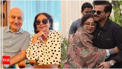 Kirron Kher turns 72: Anupam Kher and Anil Kapoor send heartfelt birthday wishes | Hindi Movie News - Times of India