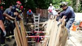 This day in history: Career firefighters train in trench rescues