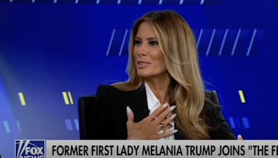 Melania Trump complains about 'lawfare' against her husband in rare Fox News sit-down