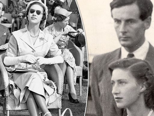 Princess Margaret and Peter Townsend's blossoming romance