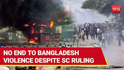 Bangladesh Burns: Death Toll Tops 133, Shoot-On-Sight Orders As SC Scraps Most Job Quotas | Watch