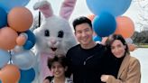 Mario Lopez Shares Scenes of Son Dominic, 10, Enjoying Easter with Mom and Dad