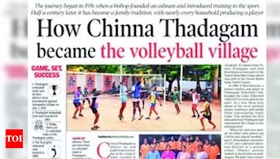 Chinna Thadagam to Get Indoor Volleyball Court Soon | Coimbatore News - Times of India
