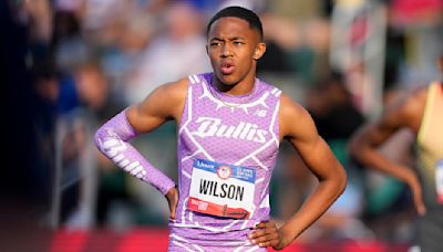 Teen sprinter Quincy Wilson follows Olympic footsteps of 15-year-old Esther Stroy