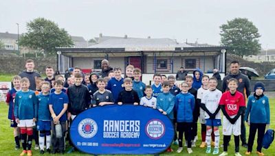 Youngsters enjoy two days of coaching with Rangers Soccer Academy