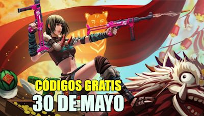 Free Fire | Códigos de hoy jueves 30 de mayo de 2024: recompensas gratis