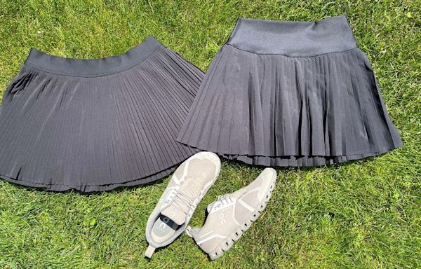 Alo Yoga Grand Slam Tennis Skirt vs. Lululemon Varsity High-Rise Pleated Tennis Skirt: Which skirt is better? | CNN Underscored