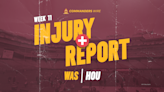 Commanders vs. Texans: Wednesday injury report for Week 11
