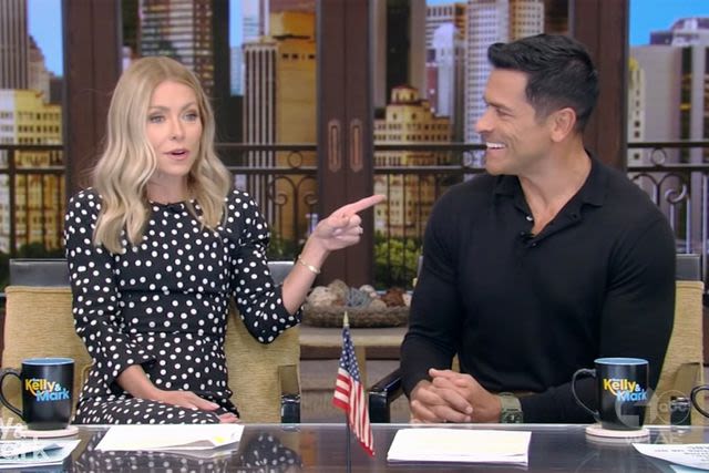 Kelly Ripa recalls comical overnight moment with Mark Consuelos in bed: 'Like a werewolf meets Frankenstein'