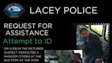 Lacey police ask for help finding bus stop assault suspect