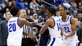 Tempers flare at finish as No. 16 Xavier routs Seton Hall