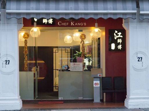 Private dining Chef Kang’s closing down after 8 consecutive years of Michelin stars