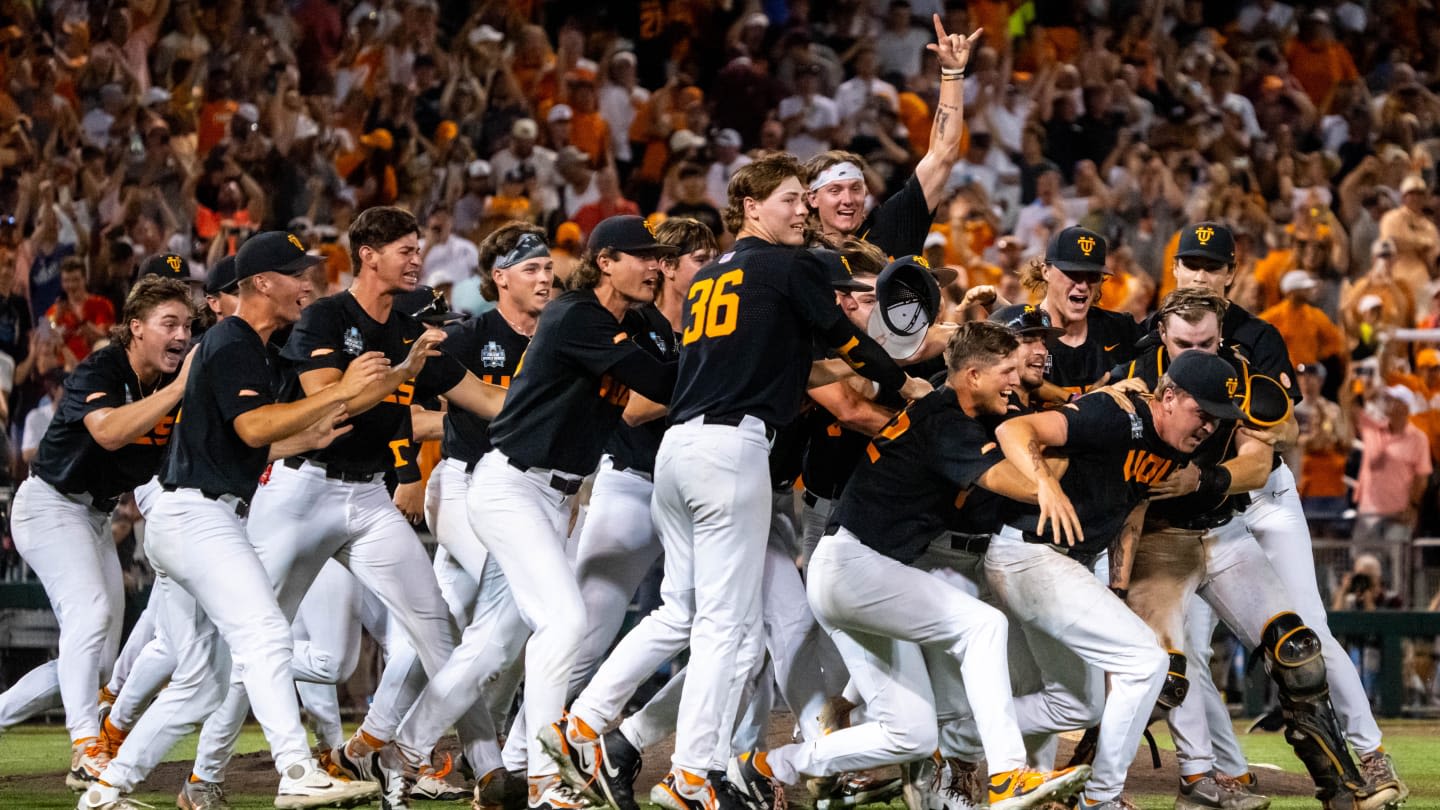 Tennessee Beats Texas A&M to Win Men's College World Series