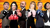 En modo stand up se presenta “La guerra de los sexos”