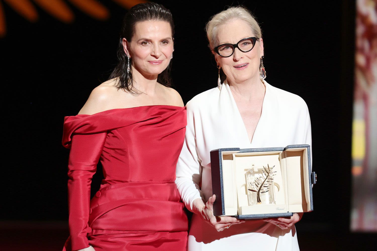 Meryl Streep Honored at Cannes by Tearful Juliette Binoche: 'You Changed the Way We Look at Women'