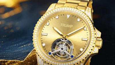 Latest Trump bling unveiled - $100k bejeweled ‘victory’ watches