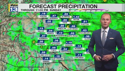 Storm chances increase throughout the week