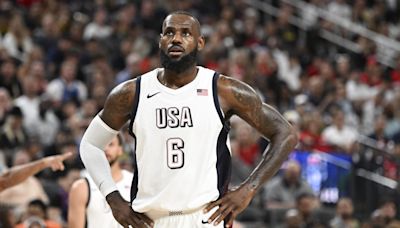 LeBron James Debuts Nike LeBron 22 in Team USA Practice