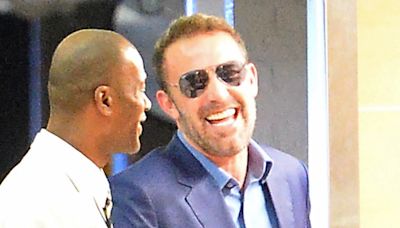 Ben Affleck Flashes Huge Smile in L.A. as J.Lo Attends Toronto Event