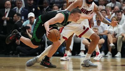 Celtics' Payton Pritchard Reveals Why He Wears Sabrina Ionescu's Signature Shoes