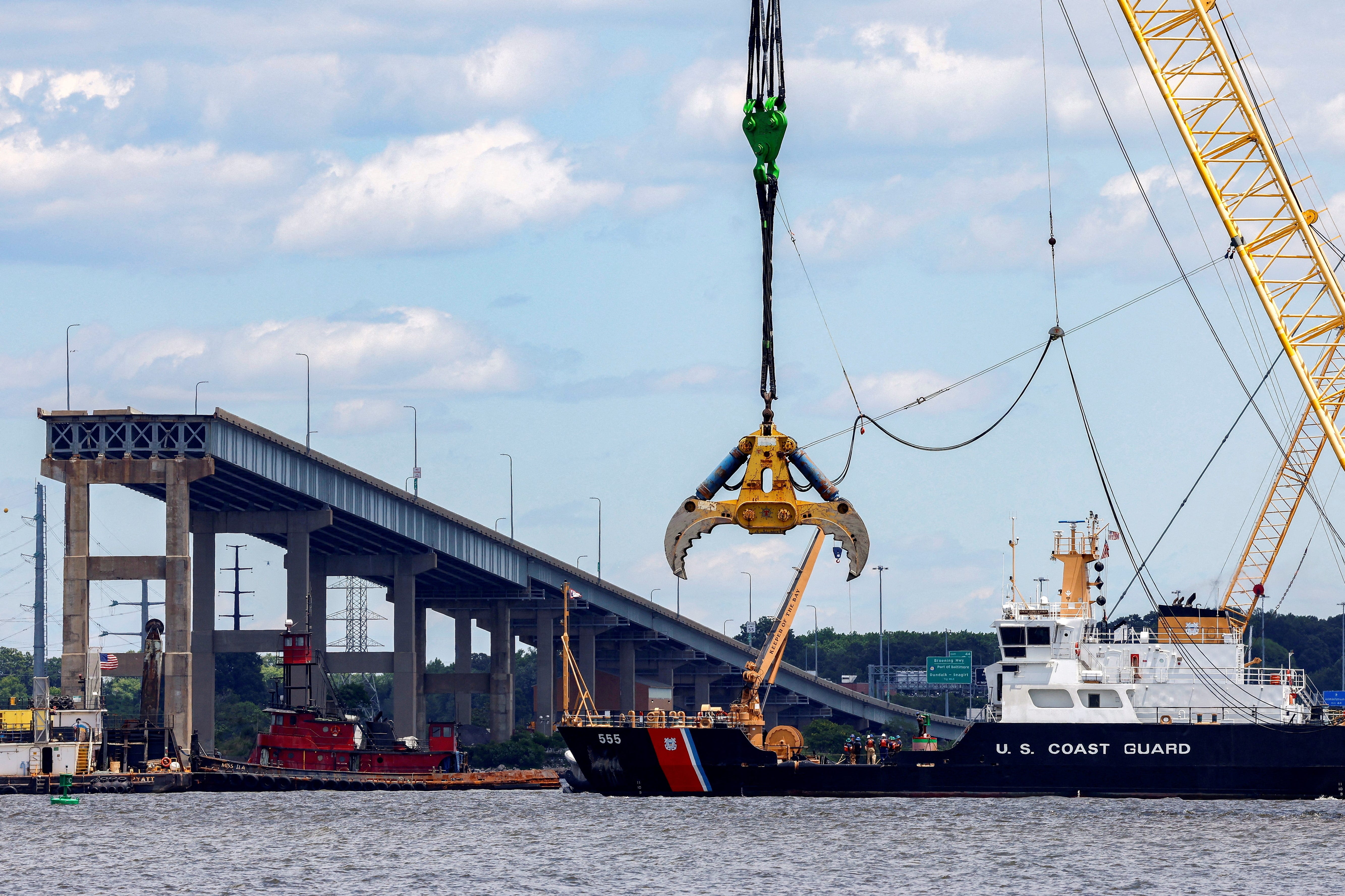 Justice Department sues Dali shipowner for $100 million over Baltimore Key Bridge collapse