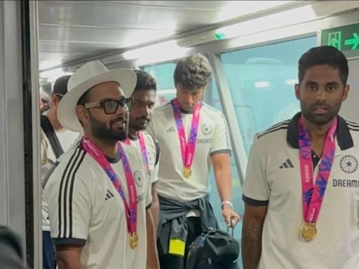 T20 World Cup 2024: Men in Blue return home after historic win against SA, to meet PM Modi today