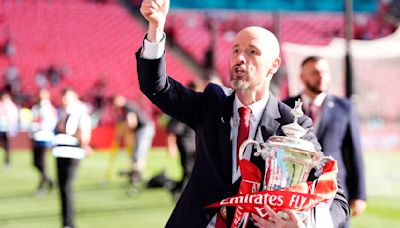 Pundits and Ten Hag get into a midfield scuffle in wake of United’s FA Cup win
