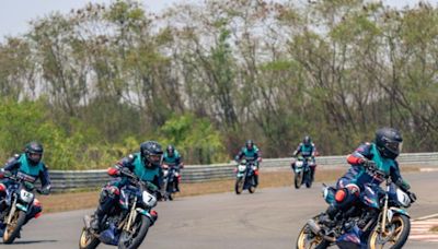TVS Young Media Racer Program 2024 Selection Round Concludes; Riders Get To Race On Modified TVS Apache RTR 200...