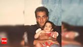 Fans gush over Sanjay Dutt's throwback photo with daughter Trishala posted on her birthday | Hindi Movie News - Times of India