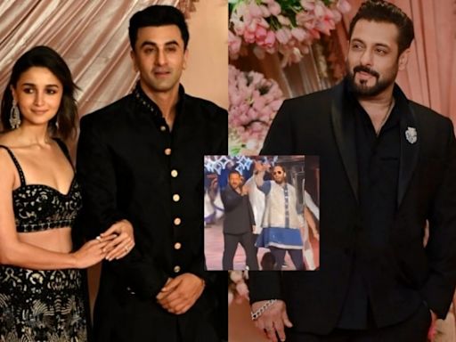 Anant-Radhika's Sangeet: Salman Sets The Stage on Fire; Ranbir-Alia Flaunt Their 'Thumkas'