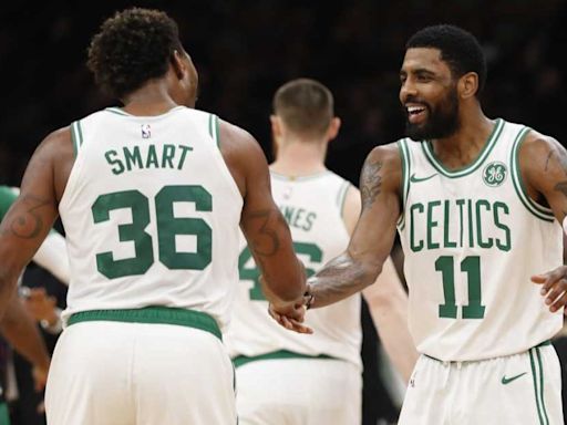 Marcus Smart opens up on playing with Kyrie Irving