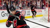 What are the Carolina Hurricanes’ plans for winger Martin Necas?
