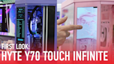 First Look: Mega-Popular Hyte Y70 Touch PC Case Adds Funky Colors, New Screen