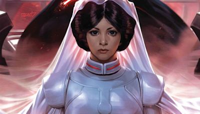 No, Leia isn't getting married - she's joining the dark side with a "startling" father-daughter team-up in Star Wars: Darth Vader #50