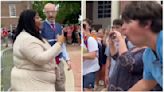 Ole Miss Students Appear to Mock Black Protester With Monkey Noises